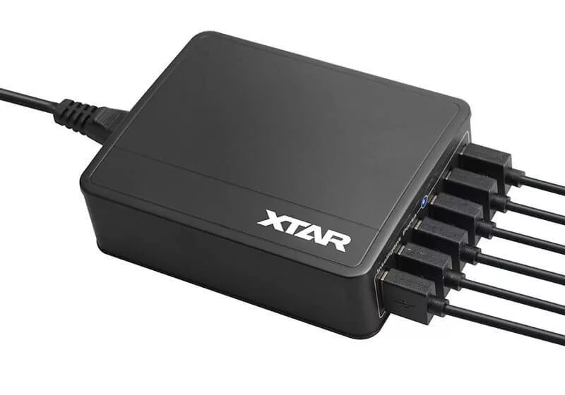 XTAR U1 Six-U hatcsatornás USB adapter