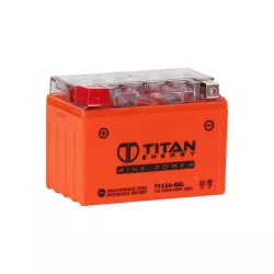   Titan Energy Bike Power YT12A-GEL 12V 10Ah 245A motorkerékpár akkumulátor BAL+