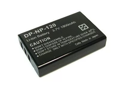 FUJI NP-120 3,7V 1960mAh utángyártott akkumulátor FUJI NP-120 3,7V 1960mAh utángyártott akkumulátor