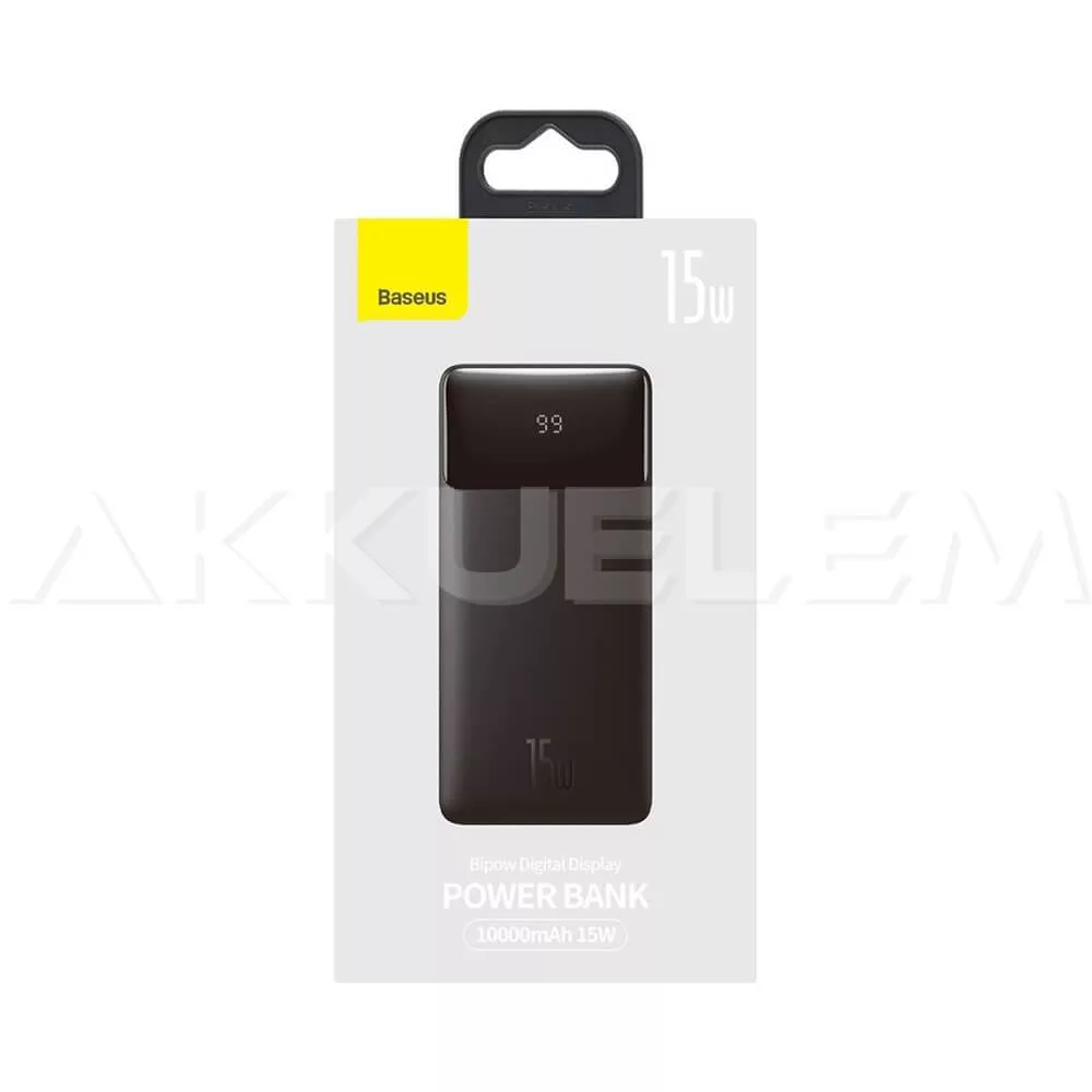 Baseus Bipow PPDML-101 15W 10000mAh külső akkumulátor