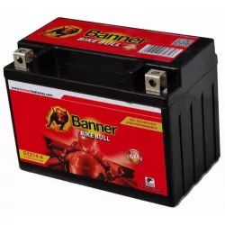 Banner Bike Bull 12V 11Ah 190A motorkerékpár akkumulátor 51201 / GTZ14-4 BAL+