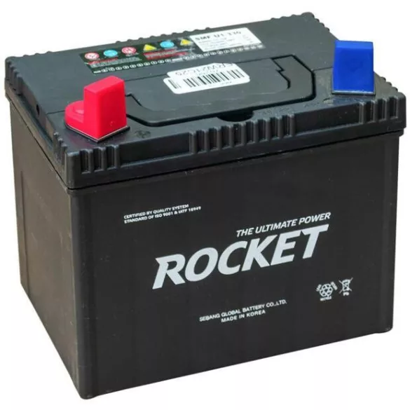 Rocket 30Ah 12V fűnyíró akkumulátor SMF U1-330 BAL+