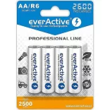 everActive AA 2600mAh Professional Line NiMH akkumulátor 4db/csomag (ár/csomag)
