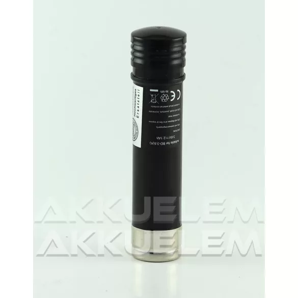 Black & Decker VP-100 Versapak 3,6V 2100mAh utángyártott akkumulátor - VHBW