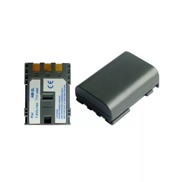 Canon NB-2L utángyártott akkumulátor 750mAh