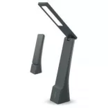 V-TAC 4W LED  vezeték nélküli asztali lámpa 120lm fekete színű