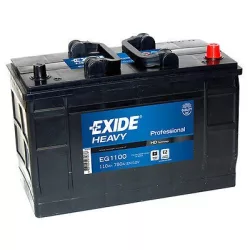 Exide HEAVY PRO EG1100 12V 110Ah autó akkumulátor JOBB+