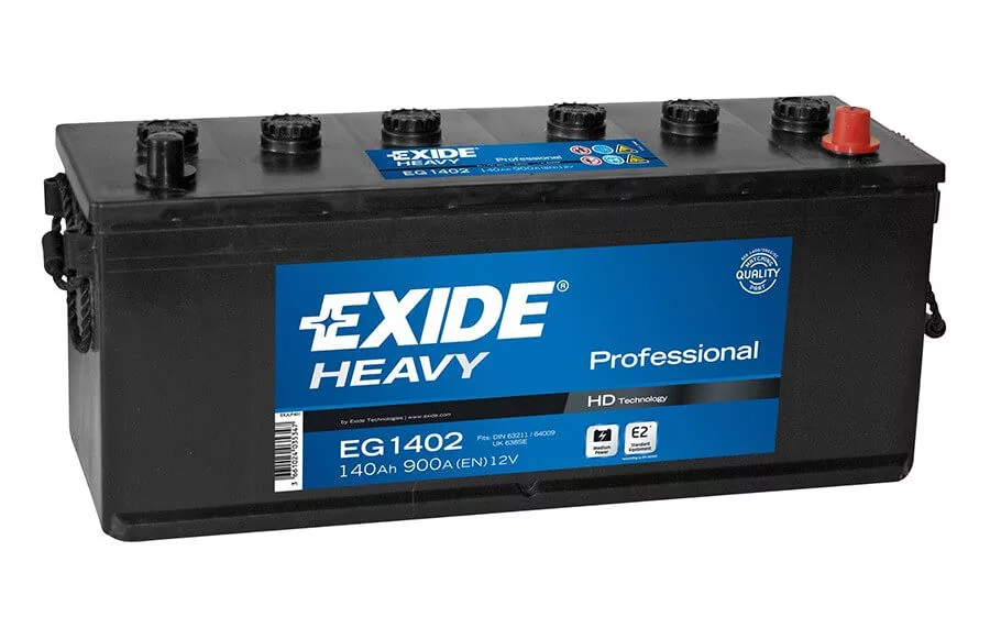 EXIDE HEAVY PRO EG1402 12V 140Ah autó akkumulátor JOBB+ EXIDE HEAVY PRO EG1402 12V 140Ah autó akkumulátor JOBB+