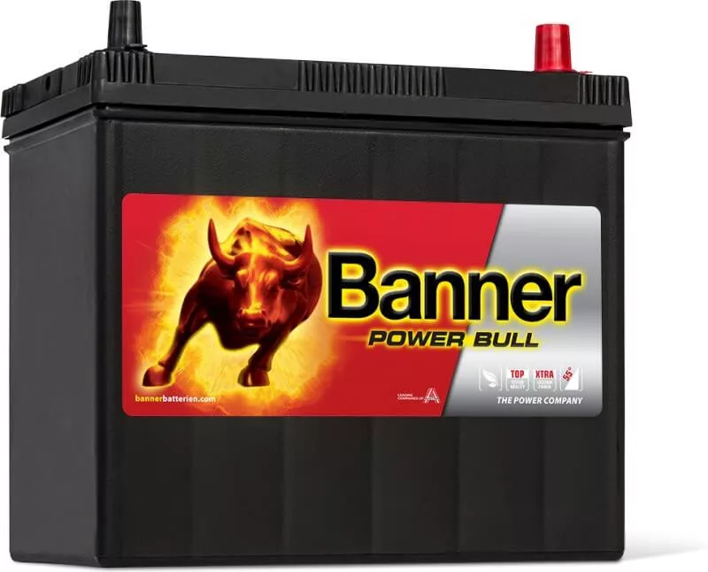 Banner Power Bull 12V 45Ah autó akkumulátor P4523 ASIA JOBB+ Banner Power Bull 12V 45Ah autó akkumulátor P4523 ASIA JOBB+