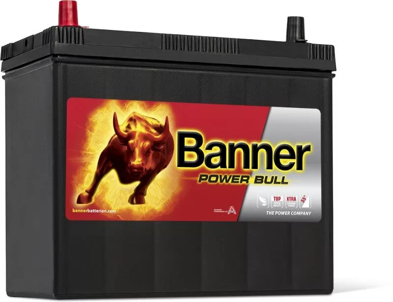   Banner Power Bull 12V 45Ah autó akkumulátor P4524 ASIA bal+