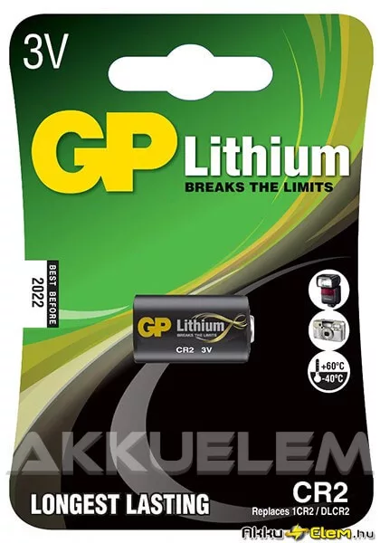 GP CR2 3V Lithium elem