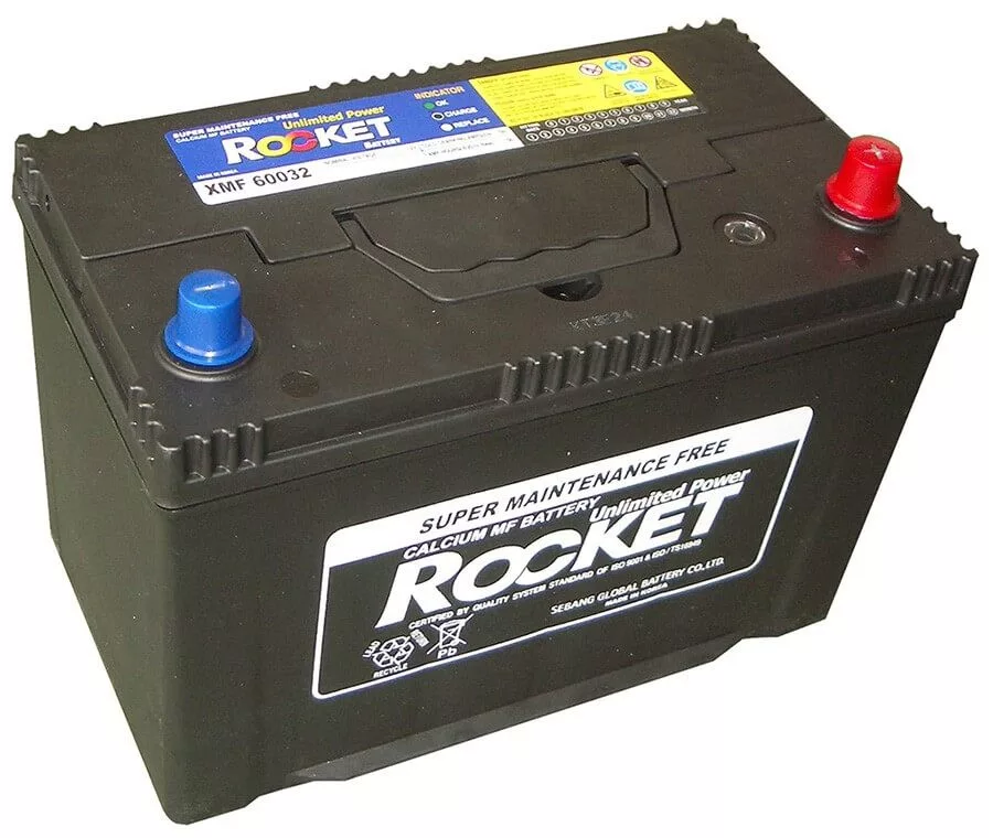 Rocket 100Ah 12V autó akkumulátor XMF 60032 ASIA JOBB+