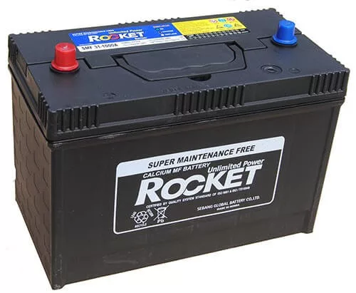 Rocket 120Ah 12V teherautó akkumulátor 31-1000A közép+