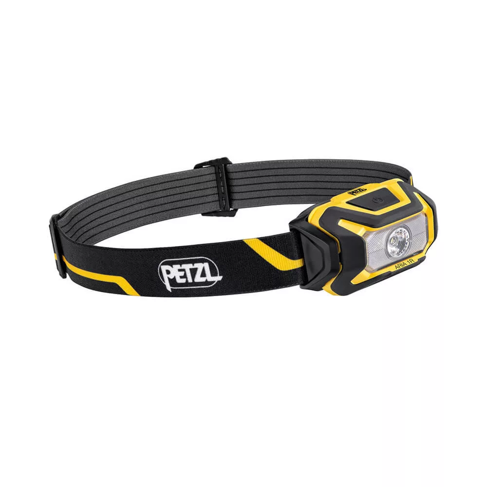 PETZL ARIA 1R tölthető SÁRGA/FEKETE fejlámpa 450lum PETZL ARIA 1R tölthető SÁRGA/FEKETE fejlámpa 450lum