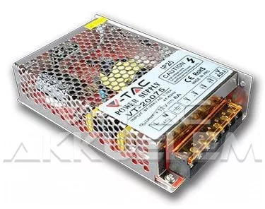 V-TAC 75W 12V 6A LED tápegység – V-TAC 3053 V-TAC 75W 12V 6A LED tápegység – V-TAC 3053