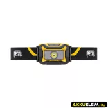 PETZL ARIA 1R tölthető SÁRGA/FEKETE fejlámpa 450lum
