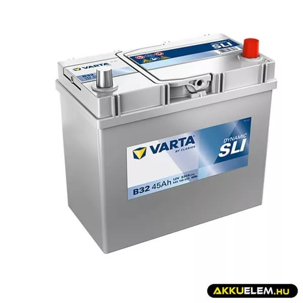 45Ah VARTA Dynamic ASIA B32 akkumulátor JOBB+ (545 156 033) 45Ah VARTA Dynamic ASIA B32 akkumulátor JOBB+ (545 156 033)