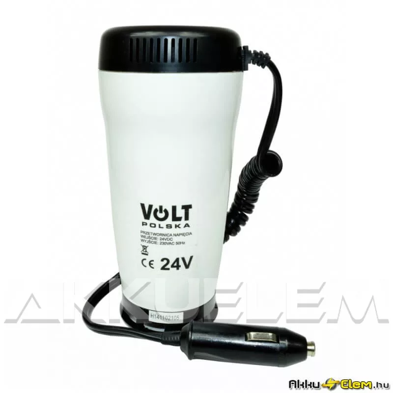VOLT Polska IPS300 150 W 12 V trapéz inverter pohártartós