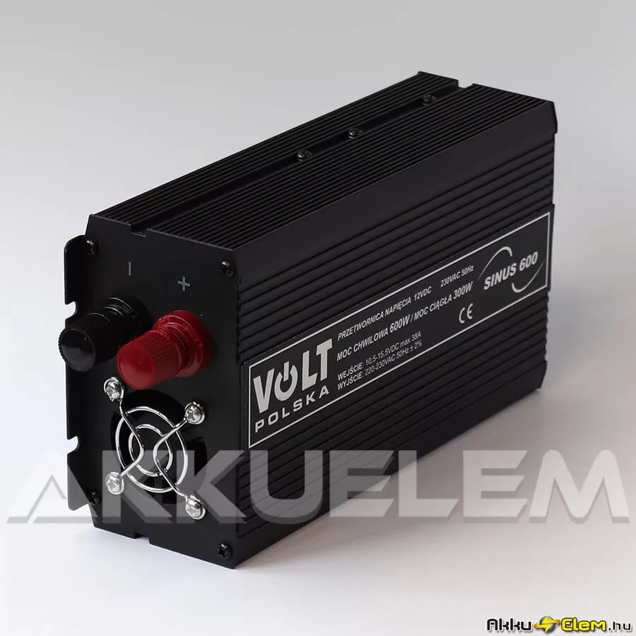 VOLT Polska Sinus600 300W/600W 12V inverter