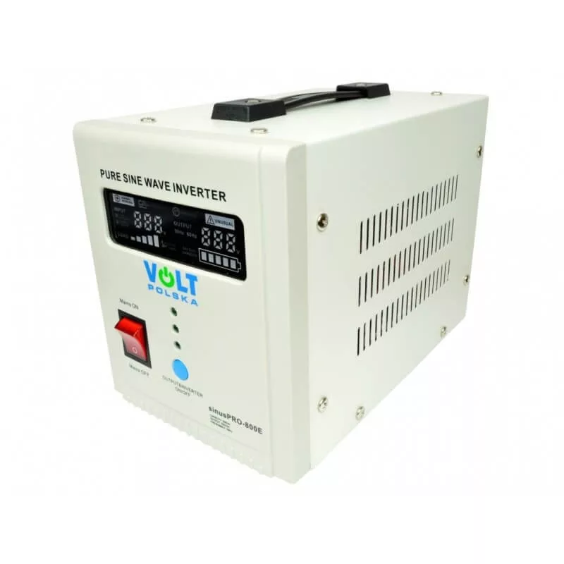 VOLT Polska SinusPro 800E 500W 12V inverter és töltő VOLT Polska SinusPro 800E 500W 12V inverter és töltő