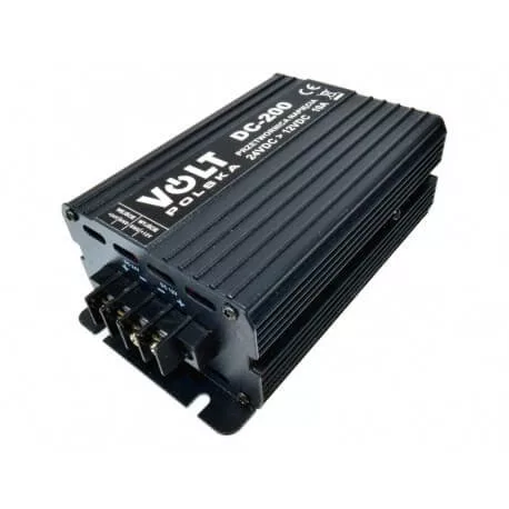 VOLT Polska DC-200 200W 24V/12V konverter VOLT Polska DC-200 200W 24V/12V konverter
