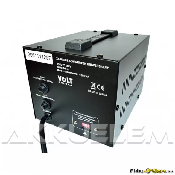 VOLT Polska 1000VA 230V/110V konverter