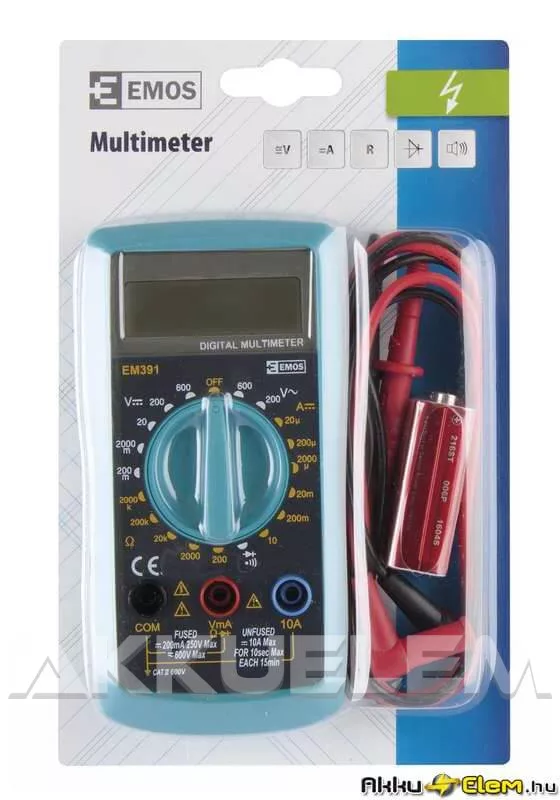 Digitális multiméter EM391
