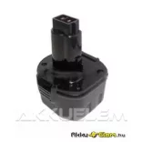 DeWalt DE9062 9,6V 1500mAh utángyártott szerszámgép akkumulátor TB9062B.15H - VHBW