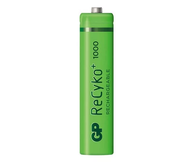   GP ReCyko+ 1000 1,2V 950mAh AAA elemméretű akkumulátor (ár/db)