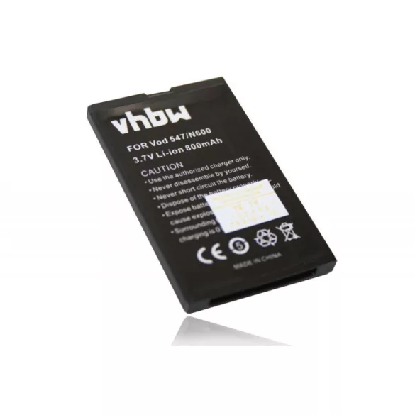 ZTE N600 800mAh utángyártott akkumulátor - VHBW