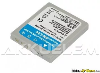 Sanyo DB-L20 700mAh  utángyártott kamera akkumulátor