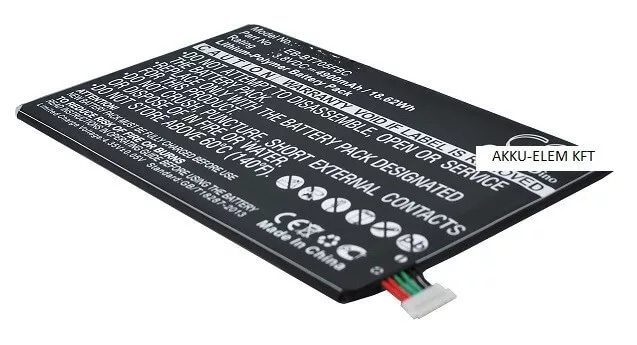 Samsung Galaxy Tab S 8.4 EB-BT705 utángyártott tabletakku 4900mAh