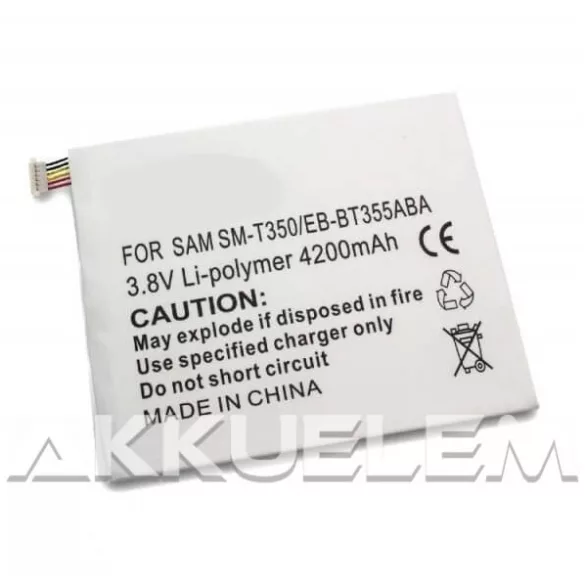 Samsung Galaxy Tab A 8.0/ EB-BT355 4200mAh utángyártott tablet akkumulátor - VHBW