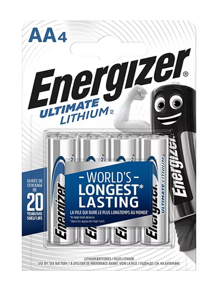 Energizer Ultimate Lithium FR6 AA elem 4db/bl (ár/db) Energizer Ultimate Lithium FR6 AA elem 4db/bl (ár/db)