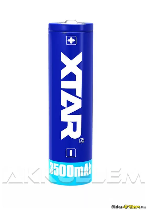 XTAR 18650 3500mAh 3,6V Li-ion akkumulátor PCB