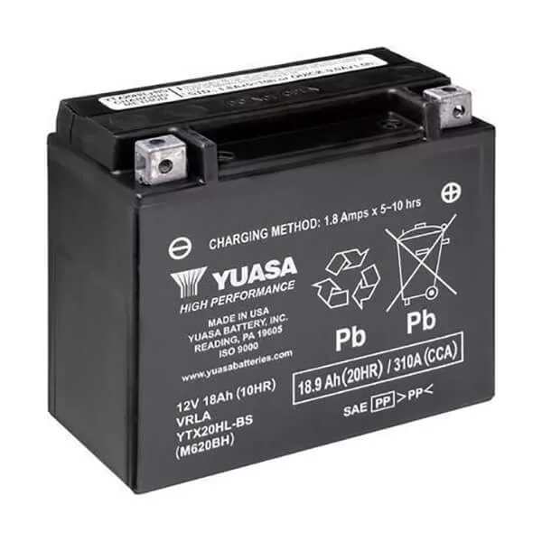 YUASA YTX20HL-BS motorkerékpár akkumulátor 12V 18Ah 