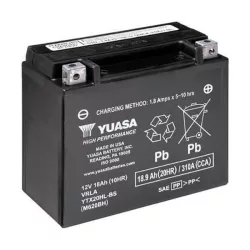 YUASA YTX20HL-BS motorkerékpár akkumulátor 12V 18Ah 