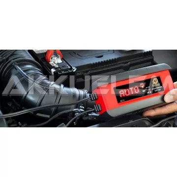 Banner 12V 3A autó és motor akkumulátor töltő