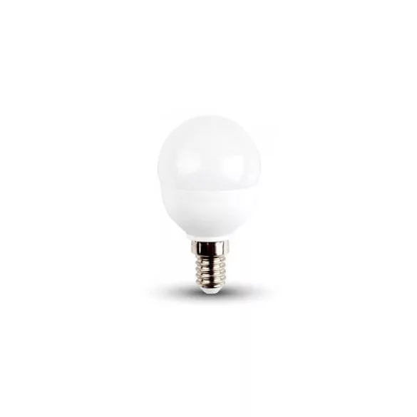 V-TAC E14 5,5W 470lm 2700K 180 ° LED-izzó opál gömb