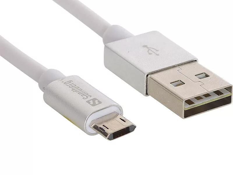 Sandberg 1m USB 2.0 kábel megfordítható csatlakozókkal Sandberg 1m USB 2.0 kábel megfordítható csatlakozókkal