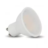V-TAC GU10 7W 550lm 4000K 110 ° LED-izzó opál dimmelhető