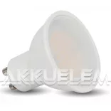 V-TAC GU10 7W 550lm 4000K 110 ° LED-izzó opál dimmelhető
