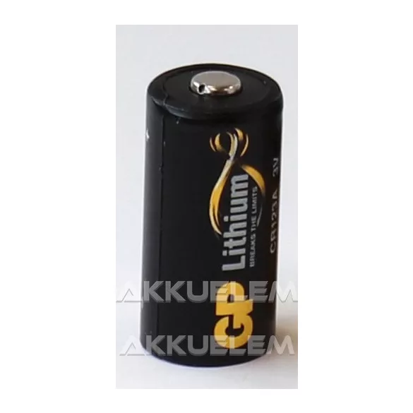 GP fotóelem CR123A 3V