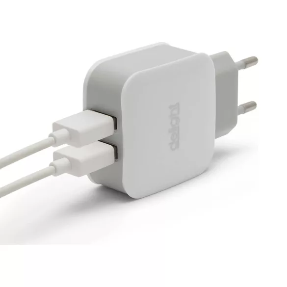 Adapter 2xUSB 1000mA-2100mA 5V Delight