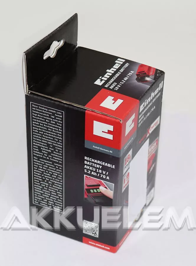Einhell 18V 5,2Ah Power Exchange Li-ion szerszámgép akkumulátor