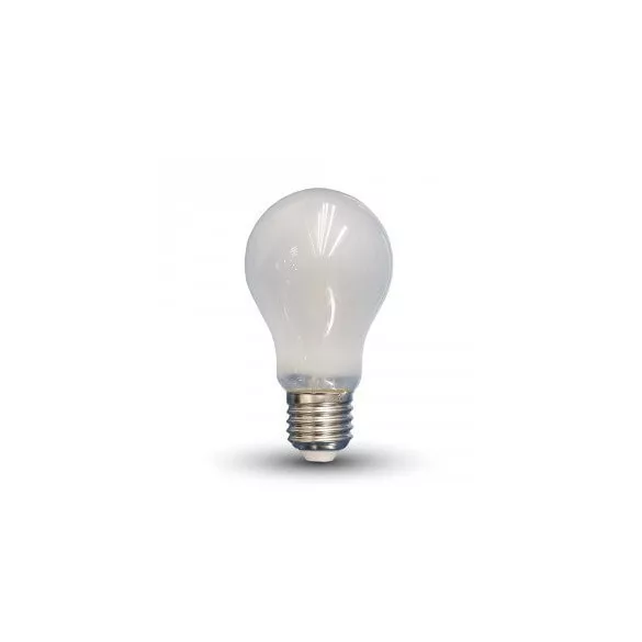 V-TAC E27 9W 1100lm 6400K 300 ° Filament opál LED-izzó