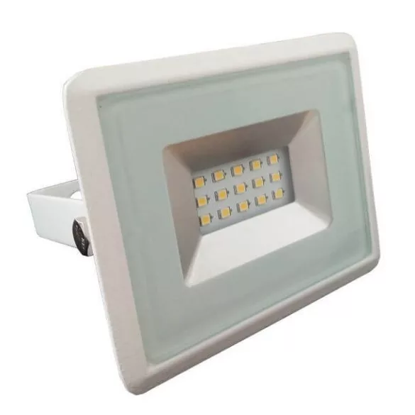 V-TAC 10W 850lm 3000K LED-reflektor fehér színű burkolat, meleg fehér fény