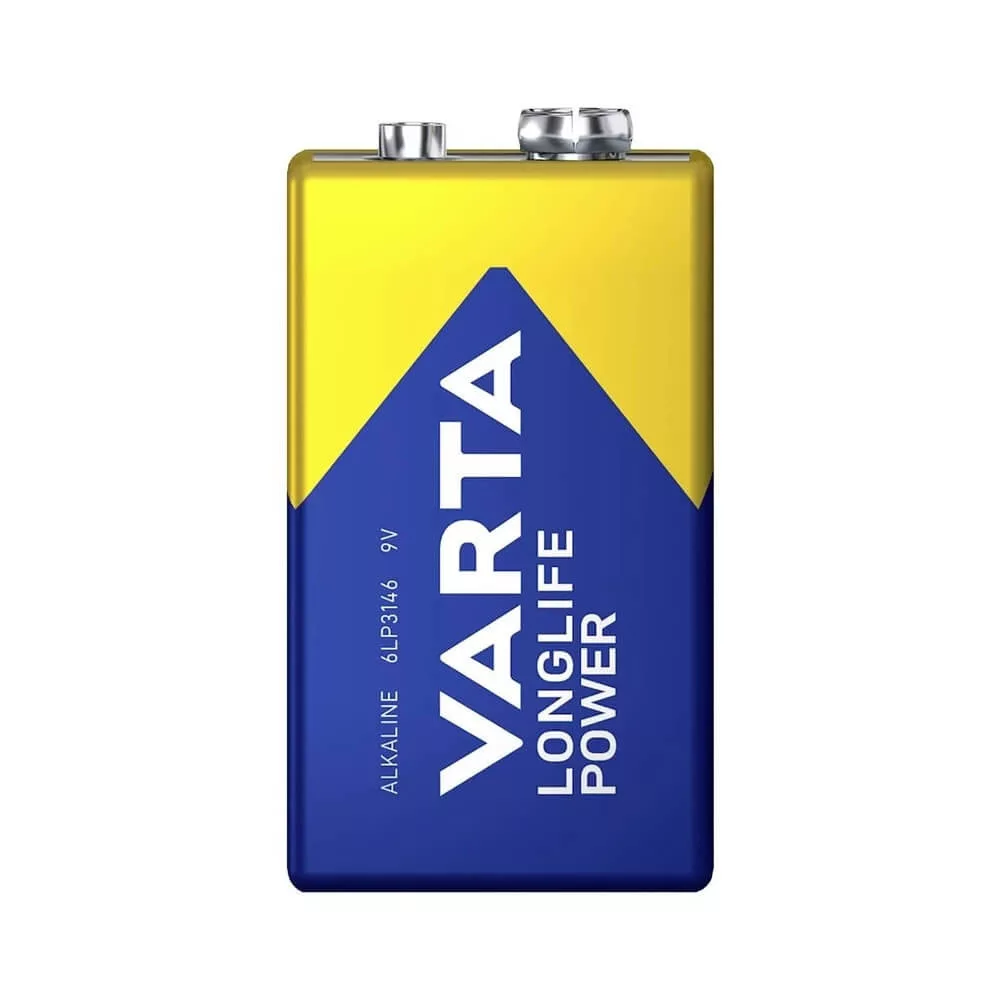 Varta 6LR61 alkáli tartós 9V elem 1 db Varta 6LR61 alkáli tartós 9V elem 1 db