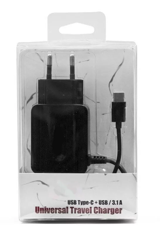 USB-C USB Type-C 5V 3,1A hálózati adapter USB-C USB Type-C 5V 3,1A hálózati adapter