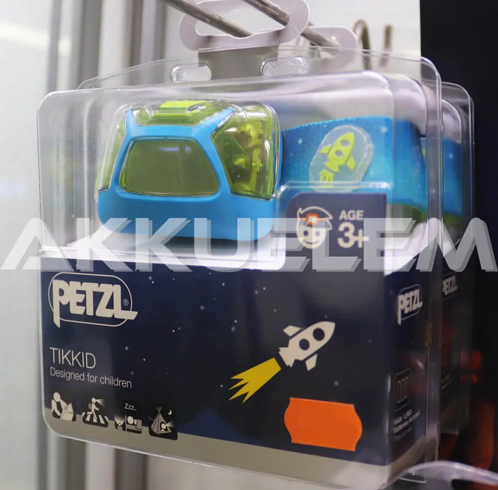 PETZL TIKKID kék fejlámpa E091BA00 20lum
